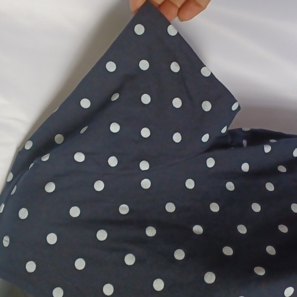 Tommy Hilfiger Dress, Large, Navy w/white polka dots - Picture 3 of 7